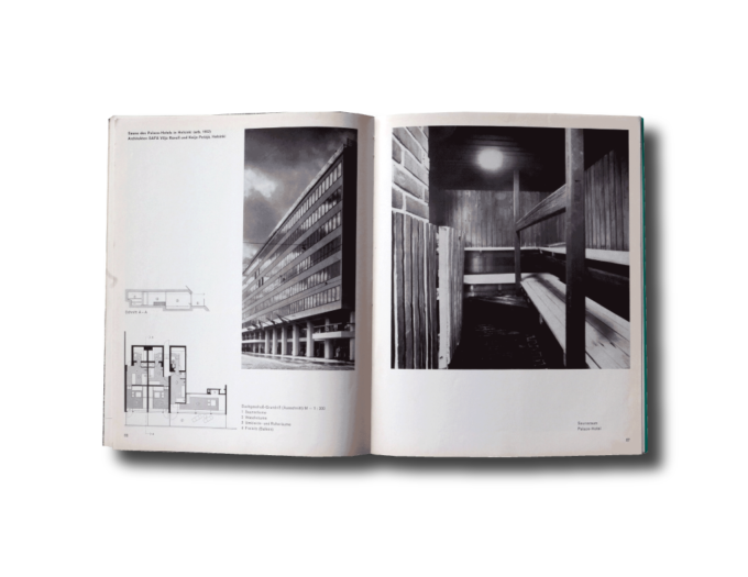 Sauna book sample page