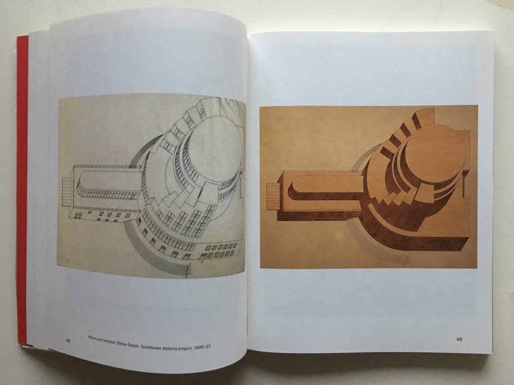 Stefan Sebök drawings from In Search of a Forgotten Architect by Lilly Dubowitz