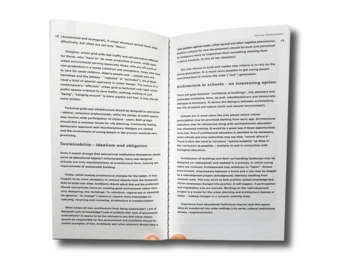 Playce architecture education for children and young people book 2006