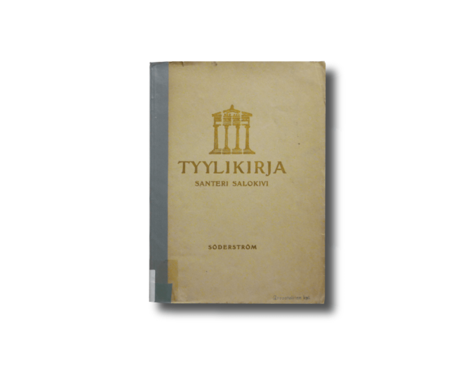 Tyylikirja-kansi-min Santeri Salokivi Tyylikirja 1927