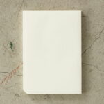 Midori paper pad on a table