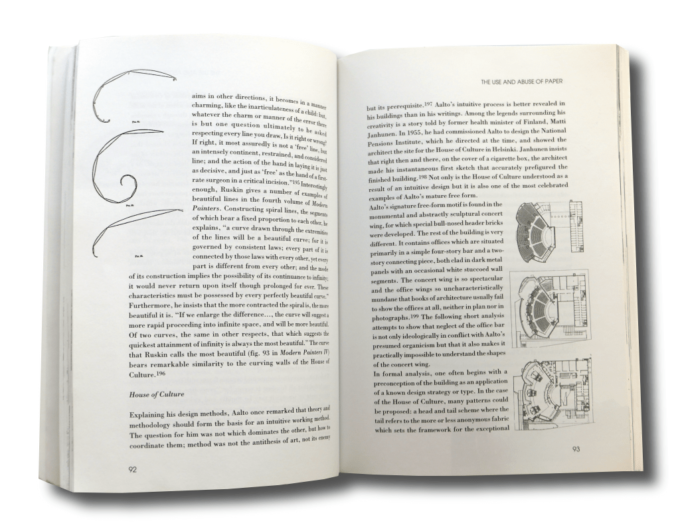 Useandabuse-auk2-min Datutop 20 The Use and Abuse of Paper - Essays on Alvar Aalto