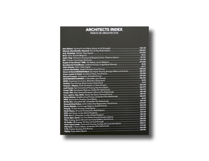 Density is Home : Housing by a+t Research Group 2011