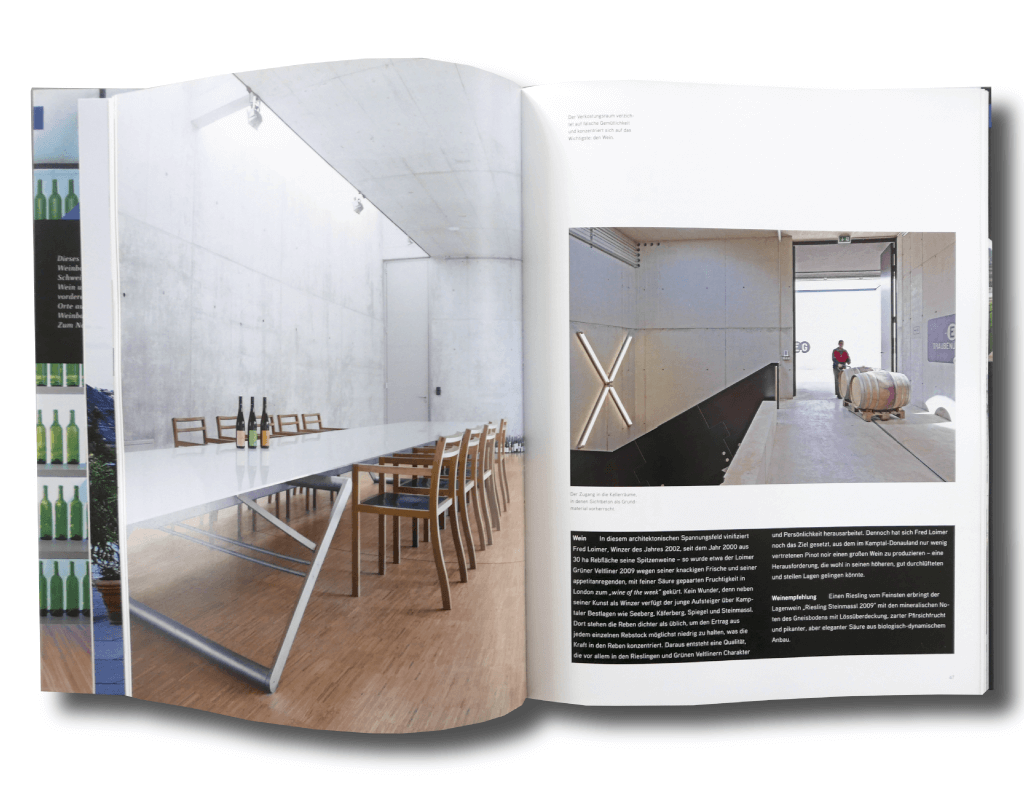 Andreas Gottlieb Hempel, Architektur & Wein, Callwey 2010