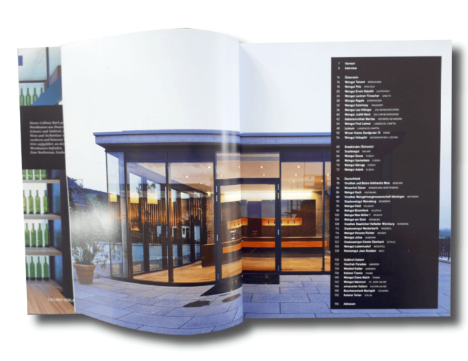 Andreas Gottlieb Hempel, Architektur & Wein, Callwey 2010