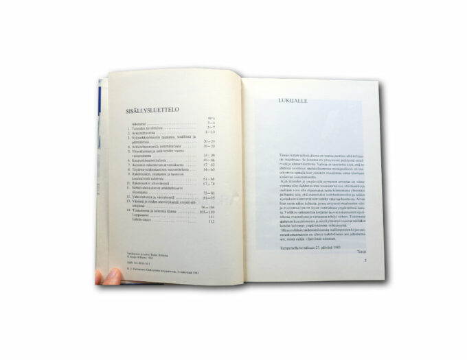 Seppo Rihlama, Arkkitehtuurilastuja, Tammertekniikka 1983