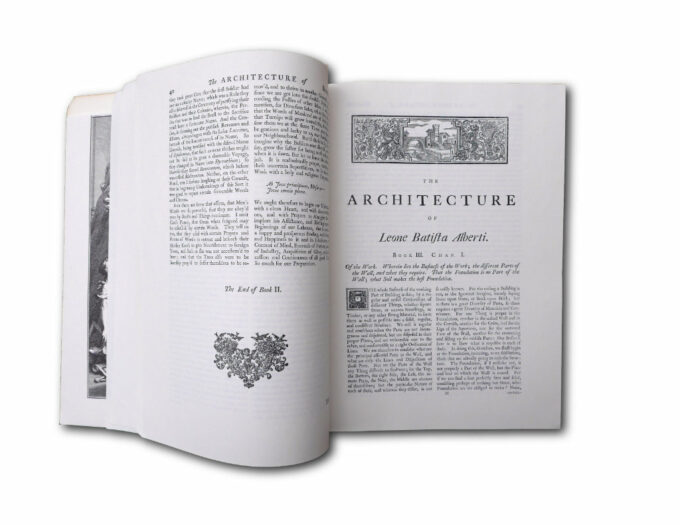 Battista-auk2 Leon Battista Alberti: The Ten Books of Architecture, The 1755 Leoni Edition