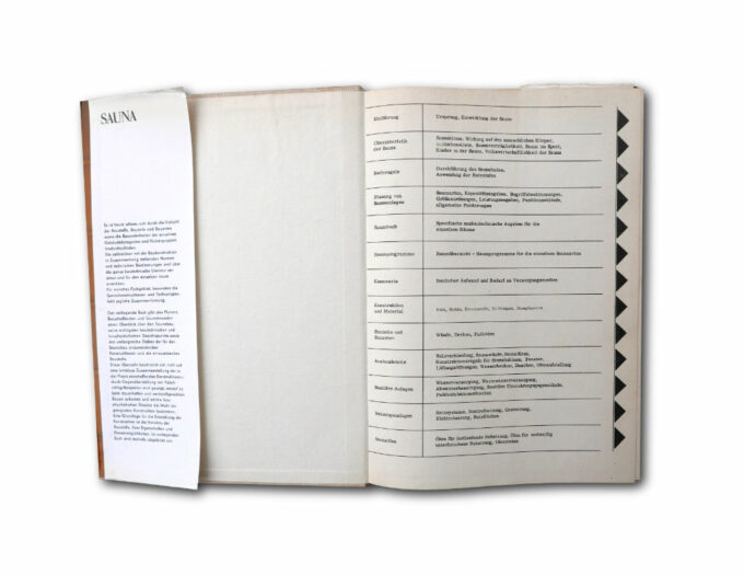 Manfred Höckert & Gerhart Schönfeld: Sauna. VEB Verlag für Bauwesen, 1985.