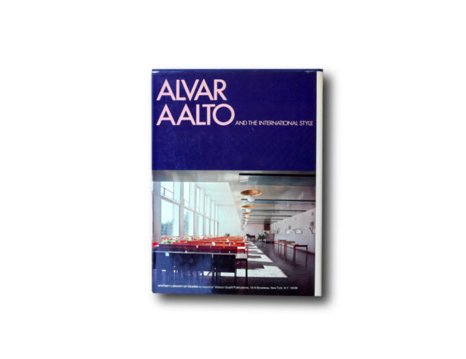Pearson-alvar-aalto-takakansi Paul David Pearson : Alvar Aalto and the International Style, Whitney Library of Design, 1978