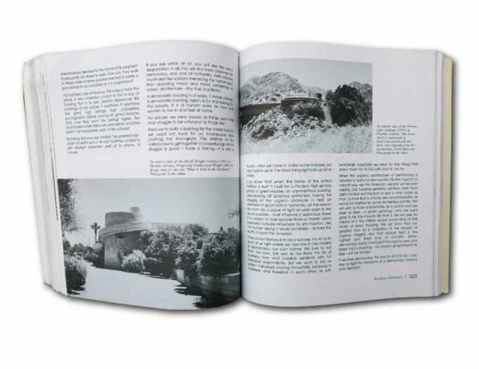 Patrick J. Meehan: Truth Against the World – Frank Lloyd Wright Speaks for an Organic Architecture, The Preservation Press, 1987/1992