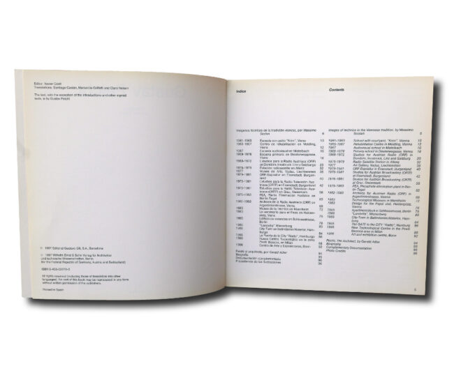 Peichl-sislu Gustav Peichl. Editorial Gustavo Gili / Ernst & Sohn, 1987