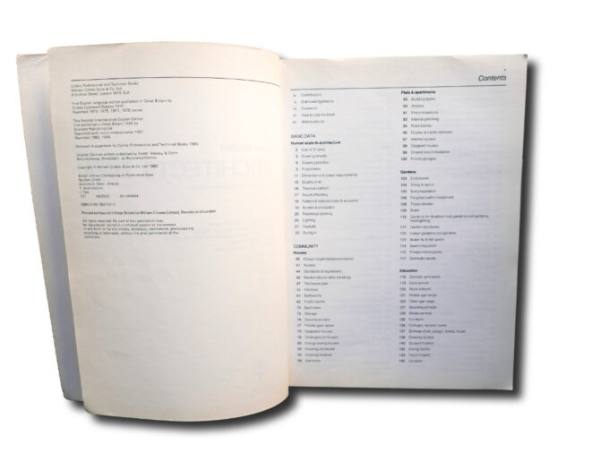 ArchitectsData-sislu Architects' Data by Ernst Neufert (2nd international ed. 1980)