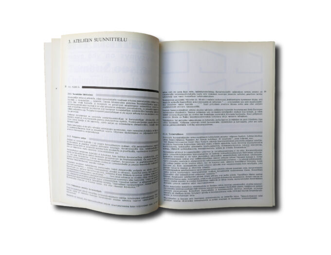 Ateljee-auk2 Juha Ilonen, Jyrki Yläoutinen: Ateljee – Kuvataiteilijan työväline, 1984
