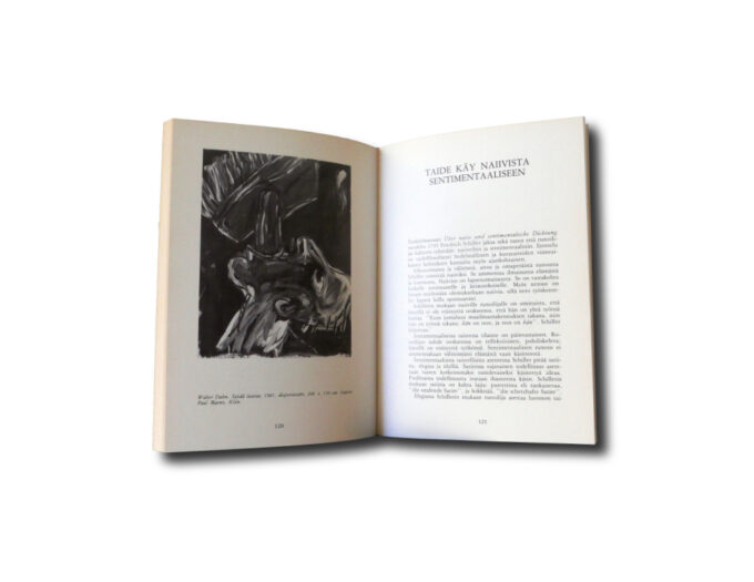 Kimmo Sarje: Romantiikka ja postmoderni (Kuvataideakatemia, Valtion painatuskeskus 1989)