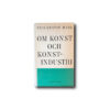 Image of the book Om konst och konstindustri