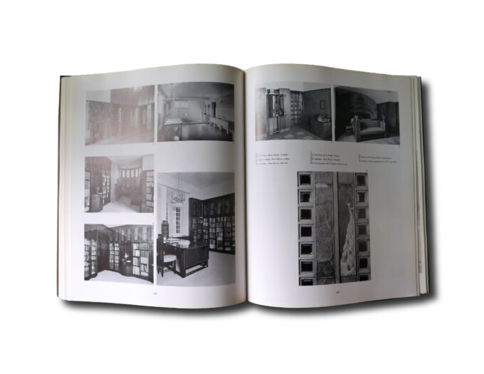 Image of a sample spread in the book: Eliel Saarinen – Suomen aika
