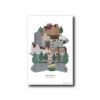Munkkiniemi-aiheinen juliste by Posteristudio
