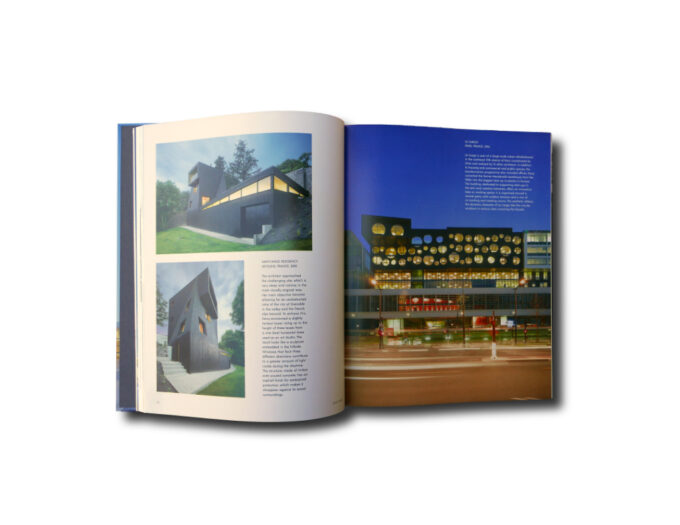 Sample spread of the book Raising the Roof