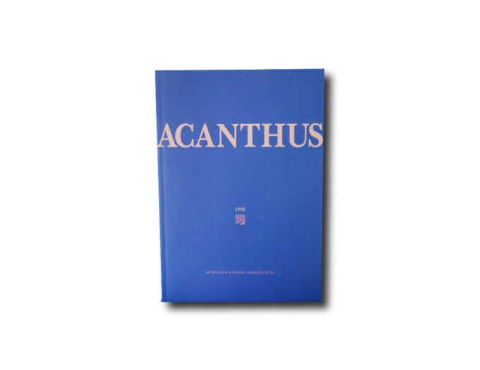 Acanthus-1995-kansi Image of the book Acanthus 1995