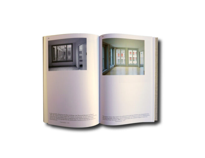Sergison-Bates-On-and-Around-auk Sample spread of the book Sergison Bates architects: On and Around Architecture, Ten Conversations
