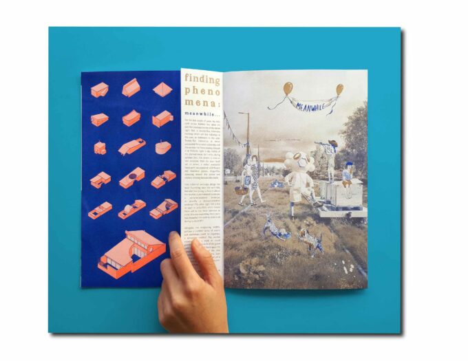 Sample spread of the BUM magazine issue 4