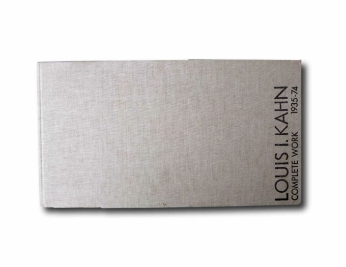 Cover of the book Louis I. Kahn Complete Work 1935–74