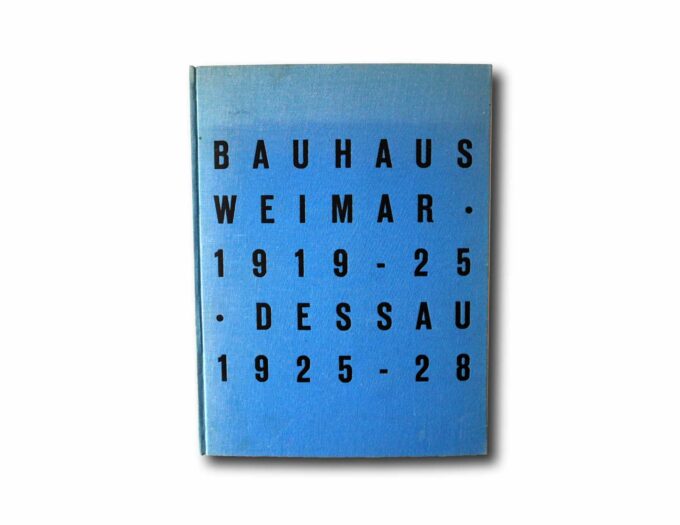 Bauhaus-Weimar-Dessau-kansi Image of the book Bauhaus Weimar 1919–25 Dessau 1925-28