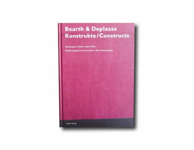 Bearth-Deplazes-kansi Image of the book Bearth & Deplazes: Konstrukte/Constructs