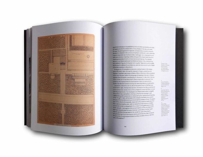 Sample spread of the book Lewerentz Fragments