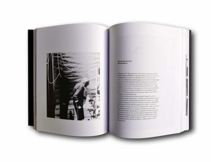 Sample spread of the book Lewerentz Fragments