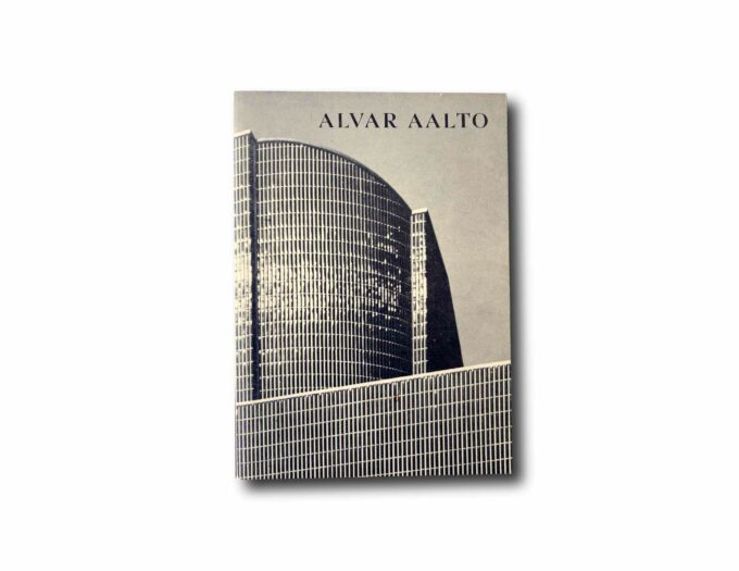 Schidt-Mosso-Alvar-Aalto-kansi Image of the book Alvar Aalto