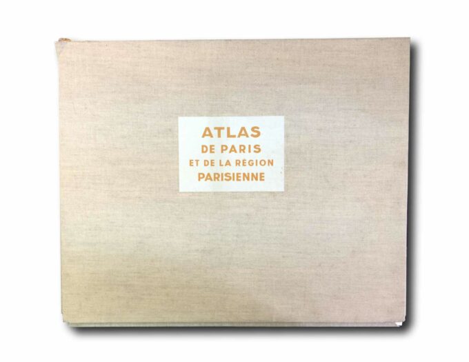 Cover of the map set Atlas de Paris et de la Région parisienne