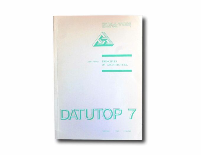 Datutop-7-Principles-of-Architecture-kansi Image showing the book DATUTOP 7: Principles of Architecture
