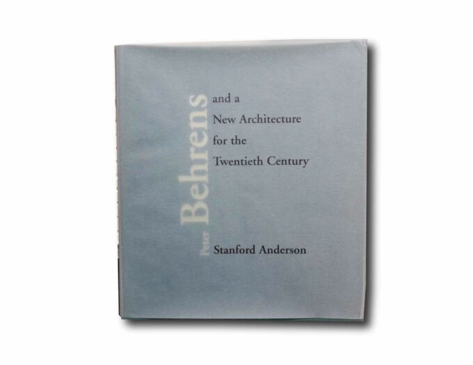 Peter-Behrens-And-A-New-Architecture-for-the-20th-Century-kansi Image showing the book Peter Behrens and a New Architecture for the Twentieth Century