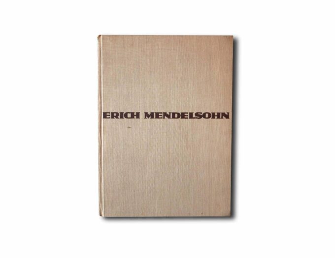 Erich-Mendelsohn-kansi Image showing the book Erich Mendelsohn – Skizzen