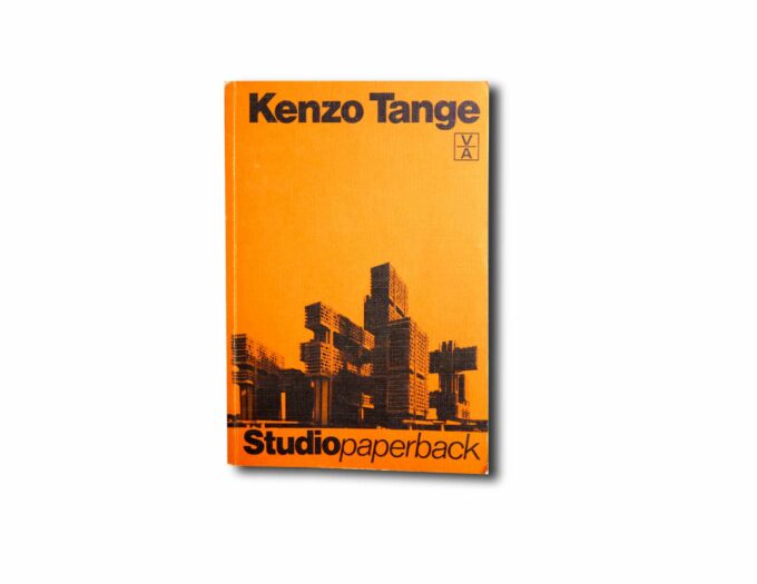 Kenzo-Tange-Studio-Paperback-kansi Image showing the book Kenzo Tange