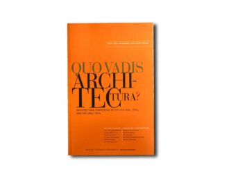 Image showing the book Quo Vadis Architectura? Nils Erik Wickberg Lectures 2005