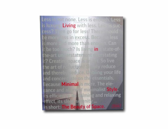 Living-in-Minimal-Style-kansi Image showing the book The Beauty of Space – Living in Minimal Style