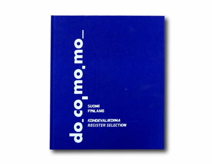 Image showing the book Docomomo Suomi Finland Kohdevalikoima – Register Selection