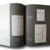 Photo showing a sample spread of the book Arkkitehtuurikirjoja Euroopan laidalla