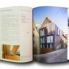Photo showing a sample spread of the book Grüner Häuser