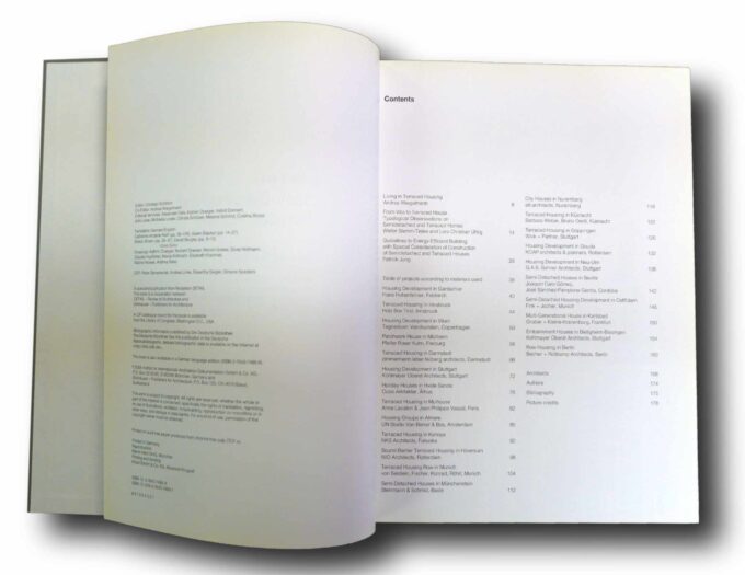 Photo showing a sample spread of the book In Detail: Semi-Detached and Terraced Houses