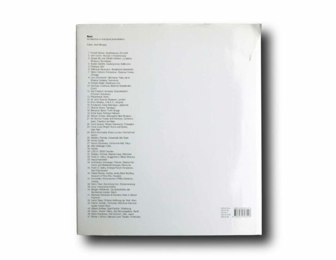 Photo showing a sample spread of the book Carlo Scarpa Museo Canoviano