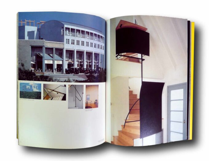 Steven-Holl-arc-en-reve-auk Photo showing a sample spread of the book Steven Holl