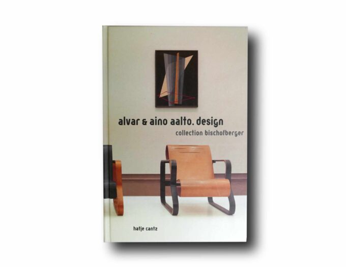 Photo showing the book Alvar & Aino Aalto. Design. Collection Bischofberger