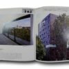Photo showing a sample spread of the book Apartment Buildings
