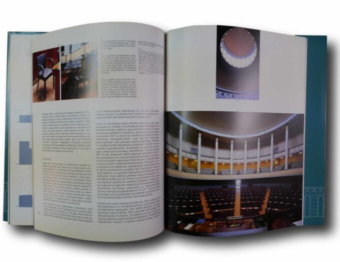 Suomen-Eduskunta-auk3 Photo showing a sample spread of the book Suomen eduskunta – Tausta