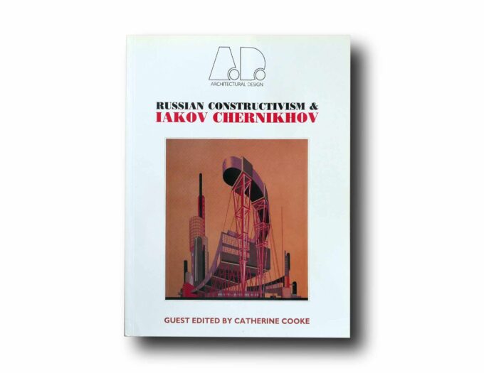 AD-Russian-Constructivism-Iakov-Chernikhov-kansi Photo showing the book A.D. Architectural Design 59 7/8 1989 Russian Constructivism & Iakov Chernikhov
