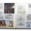 Photo showing a sample spread of the book Ehituskunst teine-kolmas 1982–1983