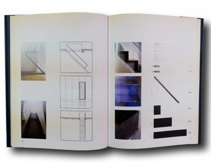 Staircases-Design-and-Construction-auk Photo showing a sample spread of the book Staircases: Design and Construction